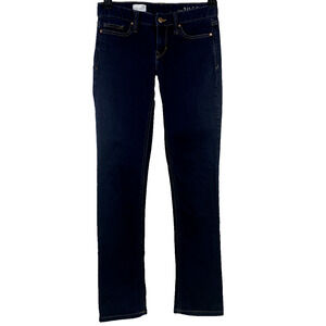 Gap 1969 Jeans Women's 25R Blue Denim Low Rise Straight Leg Preppy
